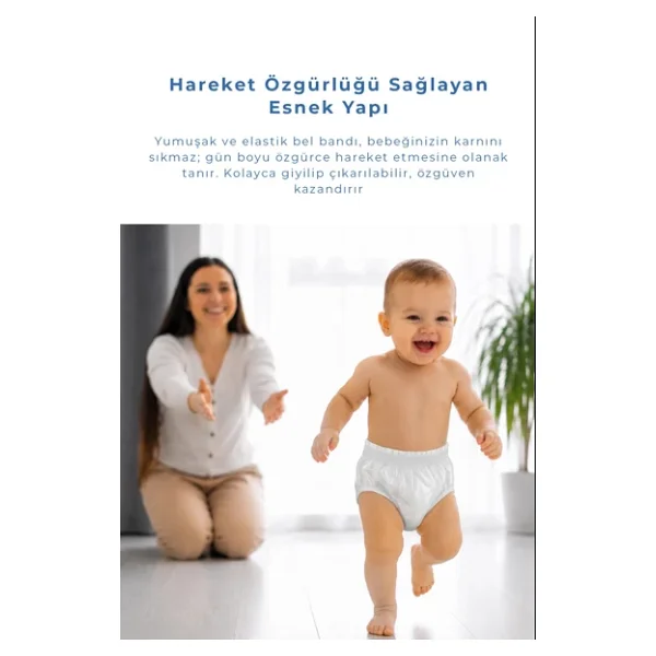Babyjem Alıştırma Külodu 041 Beyaz - Görsel 4