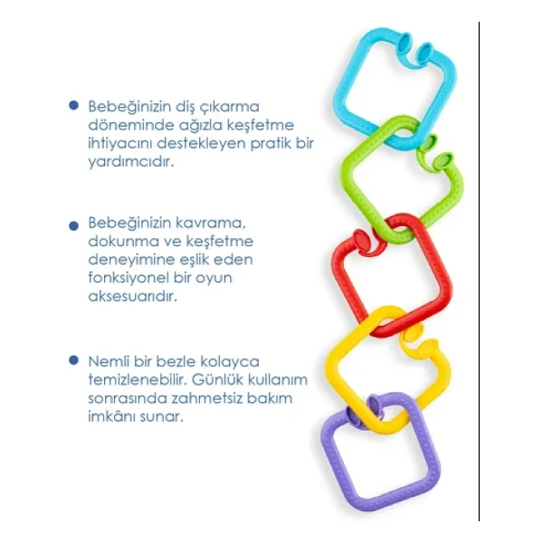 Babyjem Puset Oyuncak Askısı - Görsel 9