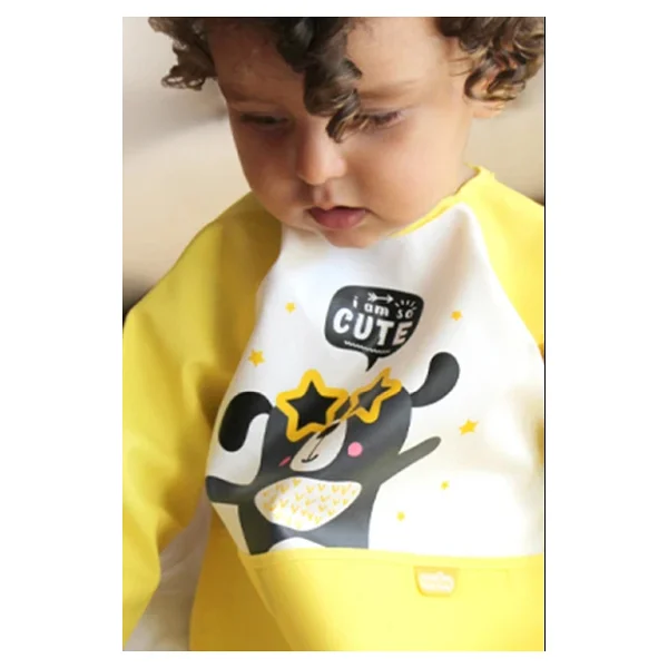 Babyjem Poli Muşamba Kollu Önlük - Görsel 5