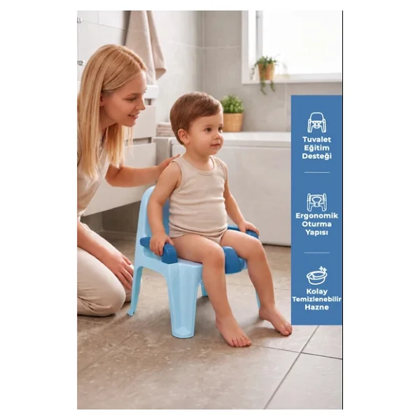 Babyjem Afacan Mavi Lazımlık