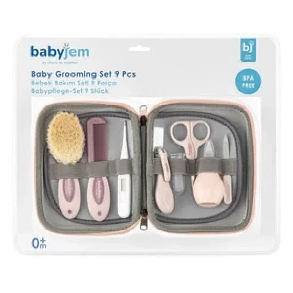 Babyjem 9 Parça Pembe Bebek Bakım Seti - Görsel 5