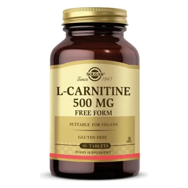 Solgar L-Carnitine 500 Mg 30 Tablet - Görsel 3