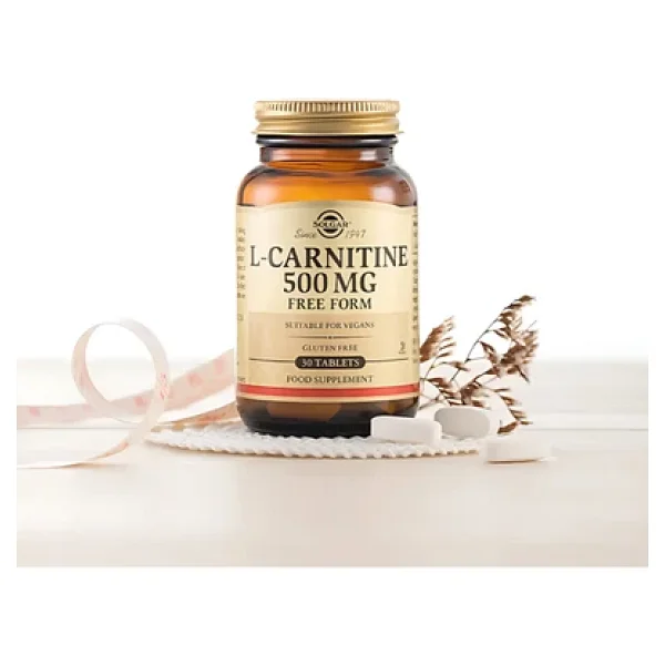 Solgar L-Carnitine 500 Mg 30 Tablet - Görsel 4