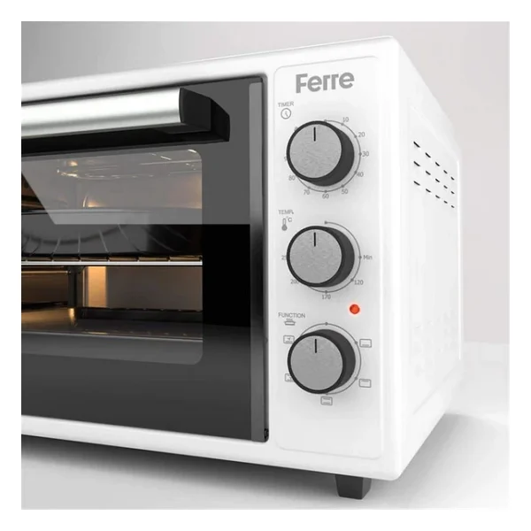 Ferre 45-500-ML Beyaz 45 lt Midi Fırın - Görsel 8