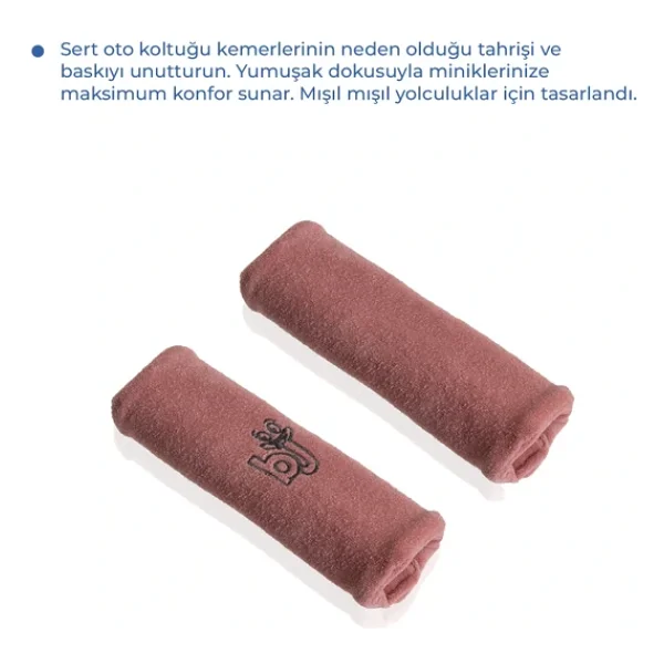 Babyjem Gül Kurusu Emniyet Kemeri Boyun Koruyucu - Görsel 7