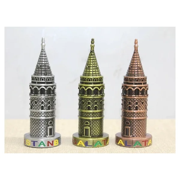 Metal Galata Kulesi Alk4317 - Görsel 3