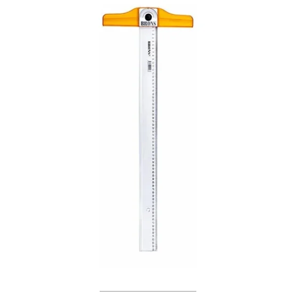 Brons Oynar Başlıklı T Cetveli 75 Cm (Br-114) - Görsel 5