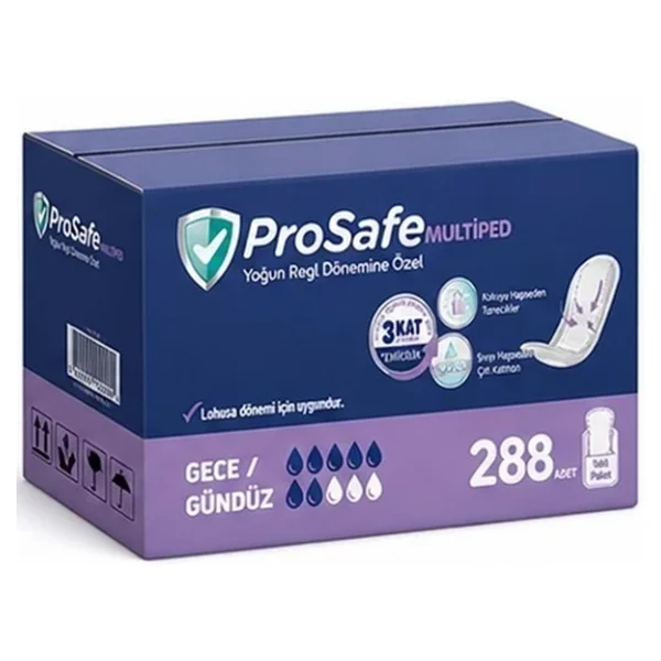 Prosafe Multiped Gece Gündüz 7 Damla 12'li 24 Adet Mesane Pedi - Görsel 3
