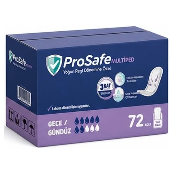 Prosafe Multiped Gece Gündüz 7 Damla 12'li 6 Adet Mesane Pedi - Görsel 5
