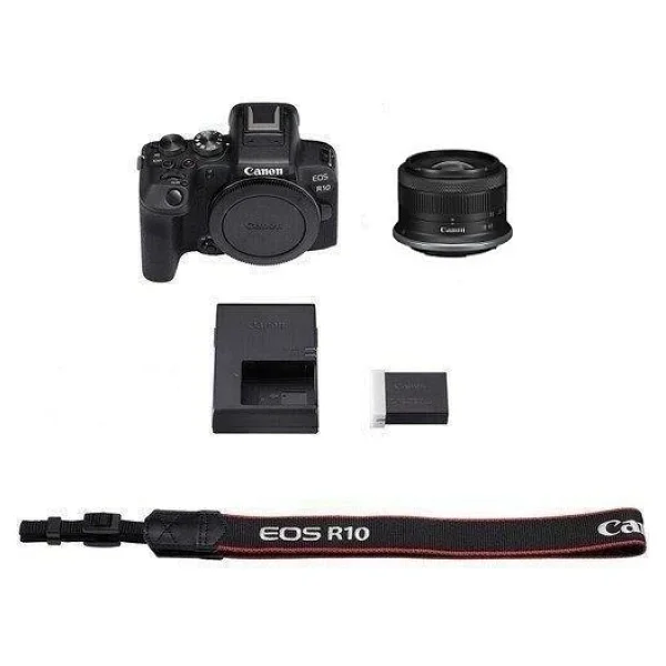 Canon Eos R10 + 18-45mm Lens Aynasız Fotoğraf Makinesi - Görsel 10
