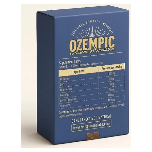 Ozempic Natural Alternative 30 Kapsül - Görsel 3