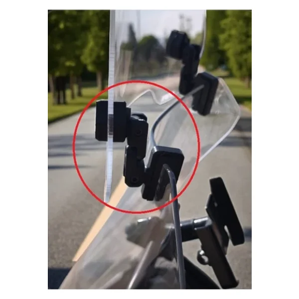 Masterpol Deflektör Model 3 Rüzgar Saptırıcı Siperlik Şeffaf Motor Camı Cam Uzatma - Görsel 4