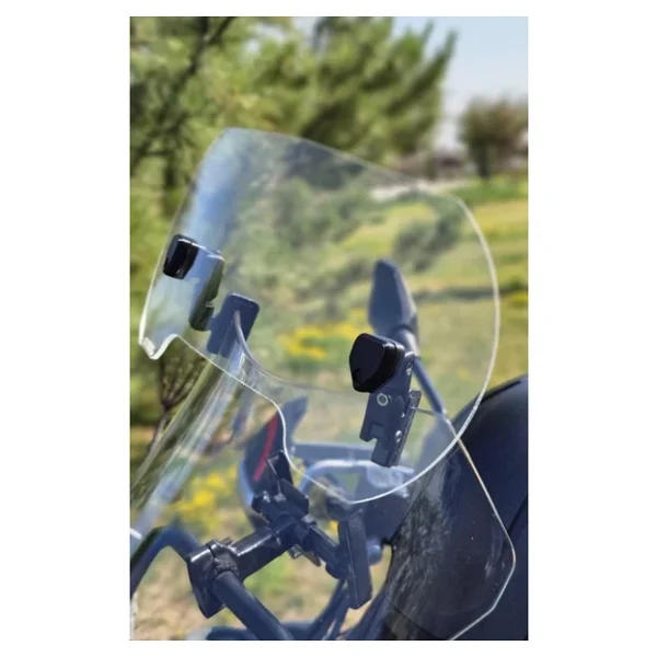 Masterpol Deflektör Model 3 Rüzgar Saptırıcı Siperlik Şeffaf Motor Camı Cam Uzatma - Görsel 3