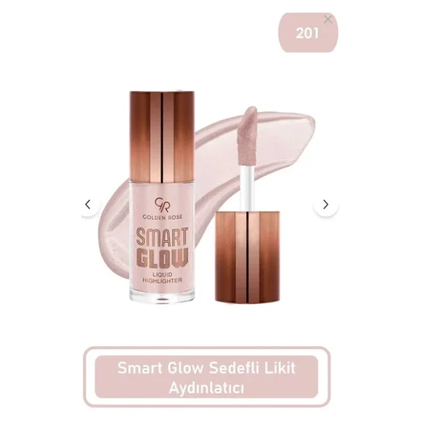Golden Rose Smart Glow 201 Likit Highlighter - Görsel 5