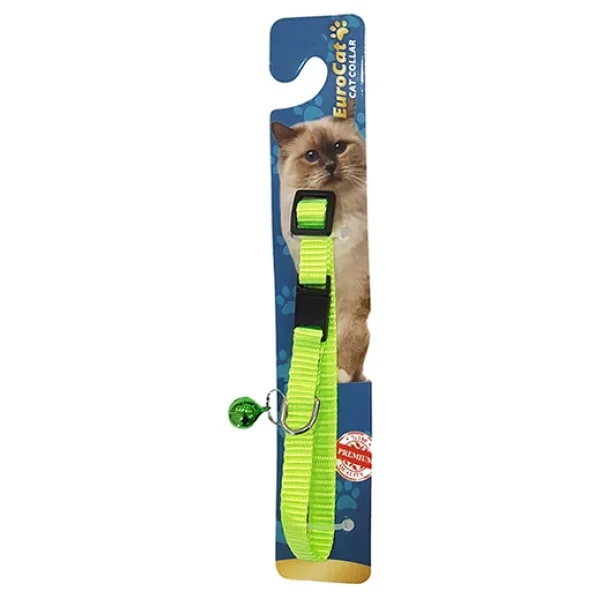 Eurocat Kedi Boyun Tasması Yeşil 10 Mm 28 Cm - Görsel 2