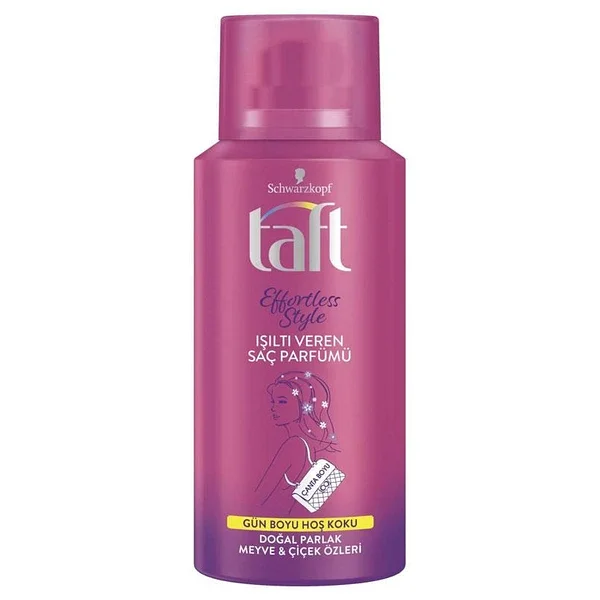 Taft Effortless Style Işıltı Veren 100 Ml Saç Parfümü - Görsel 3