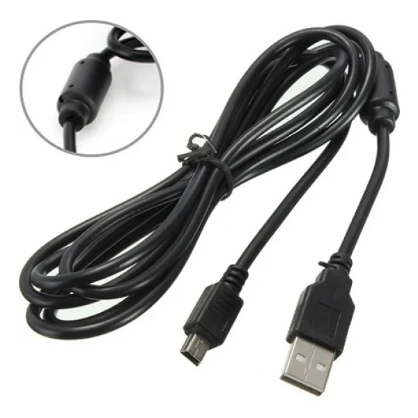 Sony PS3 Oyun Kolu Controller Joystick Playstation 3 Charcing USB Şarj Kablosu - Görsel 8