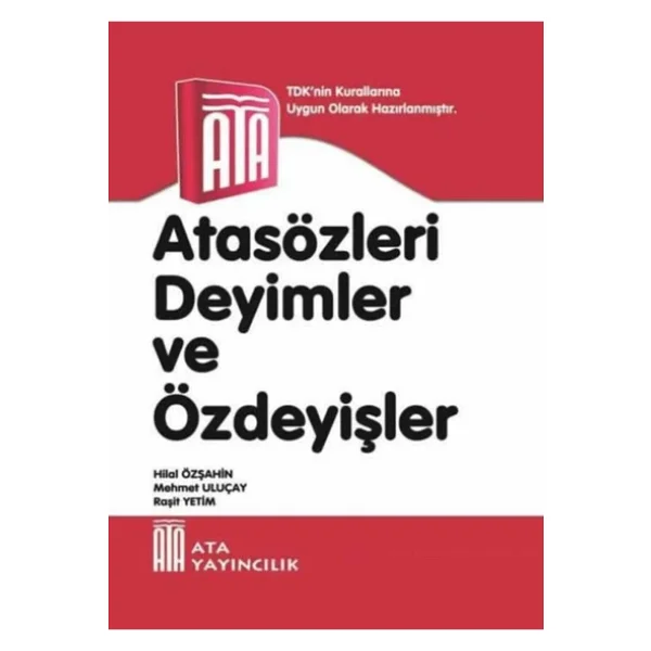 Ata Yayıncılık Atasözleri, Deyimler Ve Özdeyişler (Karton Kapak) - Görsel 4