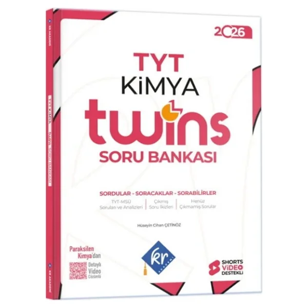 Kr Akademi Yayınları Tyt Twins Kimya Soru Bankası - Görsel 8