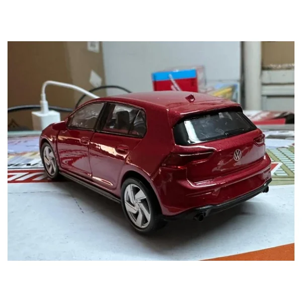 Oyuncak Metal Model Araba 1/36 Çek Bırak Vw Golf 8 Gtı Kırmızı - Görsel 3