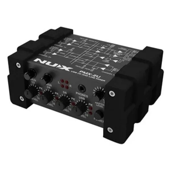Nux Çoklu Kanal Mini Mikser USB Ch-Pmx2u - Görsel 5