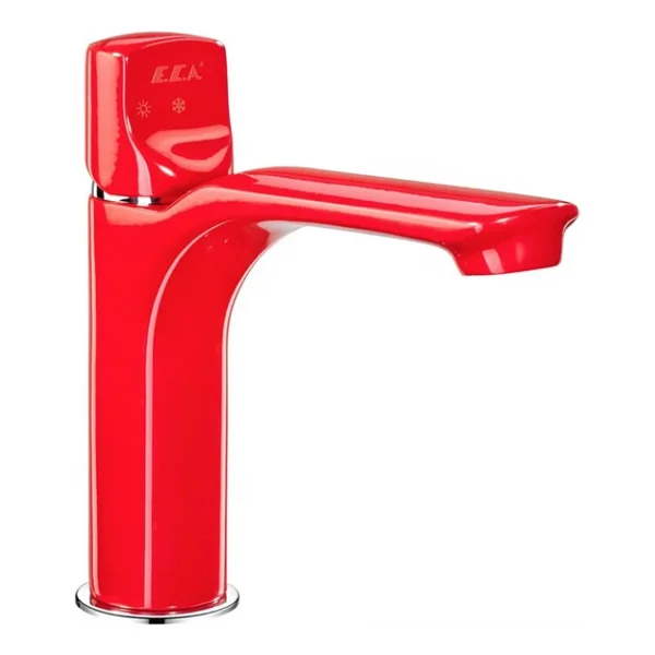 E.C.A. Myra 104308986 Kırmızı Lavabo Bataryası - Görsel 4