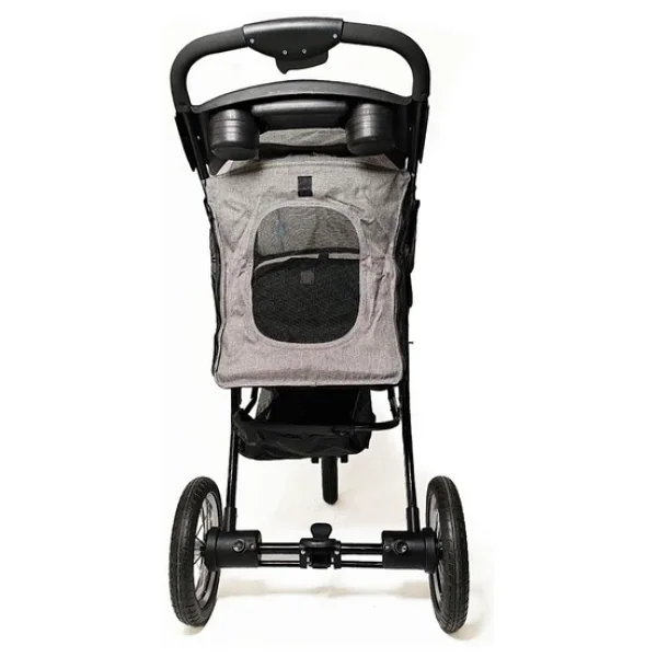 Zampa Ricciardo 54x104x101 Cm Gri Kedi Arabası - Görsel 6
