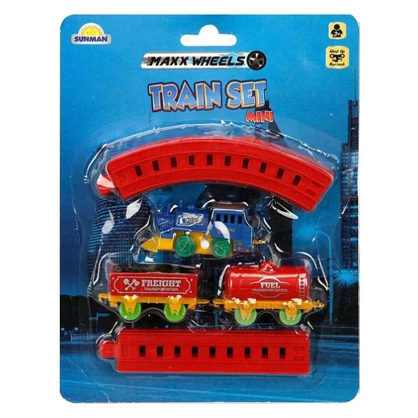 Maxx Wheels Mini Tren Seti 11 Parça - Görsel 9