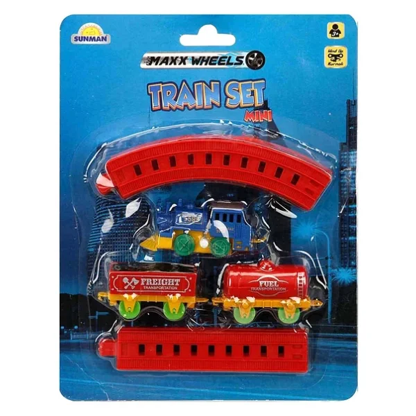 Maxx Wheels Mini Tren Seti 11 Parça - Görsel 6