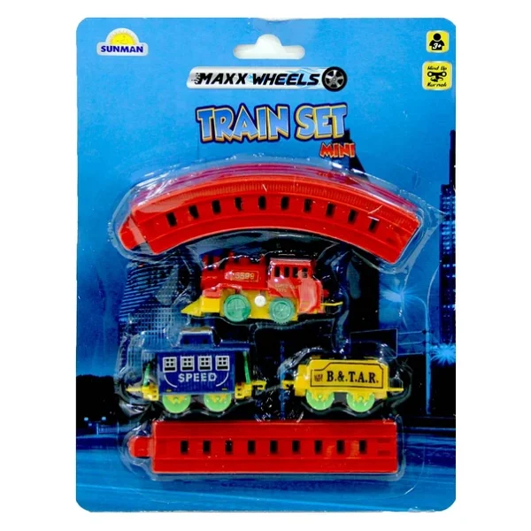 Maxx Wheels Mini Tren Seti 11 Parça - Görsel 8