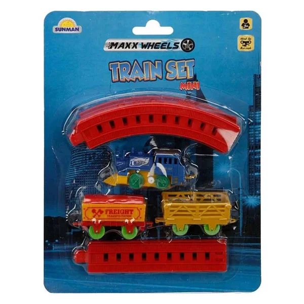 Maxx Wheels Mini Tren Seti 11 Parça - Görsel 7