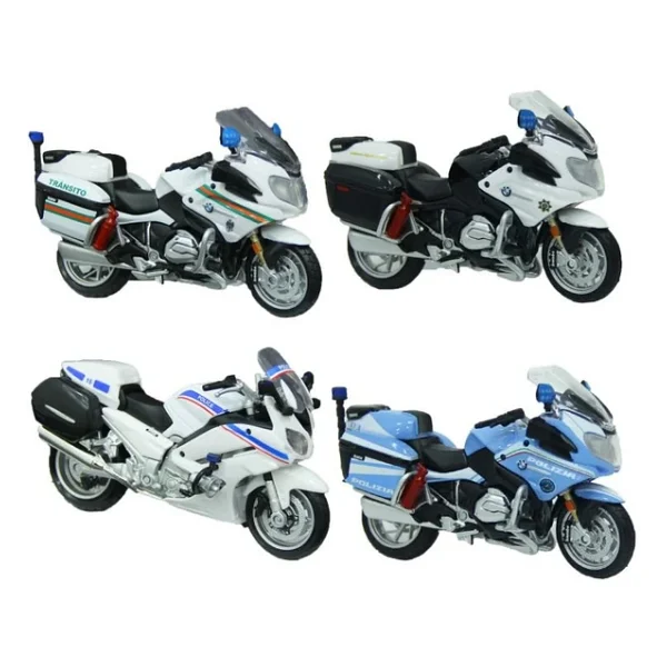 Maisto 1:18 Polis Motorsikleti - Görsel 7