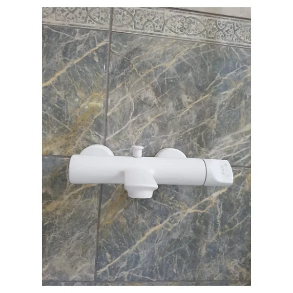 E.C.A. Myra 102102470c4 Mat Beyaz Banyo Bataryası - Görsel 6