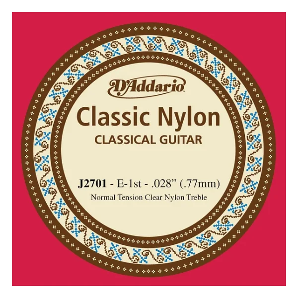 D'addario J2701 Mi Tek Klasik Gitar Teli - Görsel 4