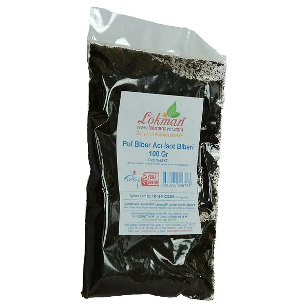 Pul Biber Acı İsot Biberi 100 Gr Paket - Görsel 3