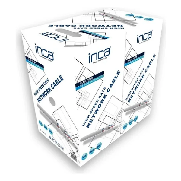 Inca Cat6 Utp 23awg 305m Bakır Kablo 0.57mm Icat-305 - Görsel 4