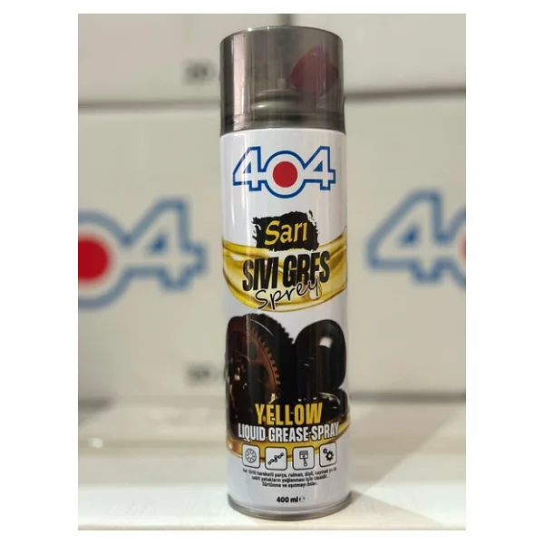 404 Sarı Sıvı Gres 400ml - Görsel 3