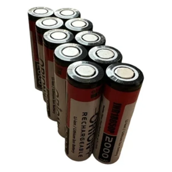 Orion 10 Adet 18650p 3.7v 2000mah 15c Şarj Edilebilir Pil - Görsel 6