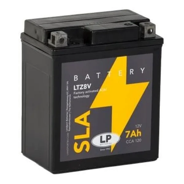 Lp Batteries Ytz8v Sla 12 V 7 Ah 120 Cca Motosiklet Aküsü - Görsel 6
