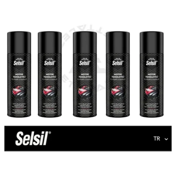 Selsil Motor Temizleme Spreyi 500 Ml (5 Adet) - Görsel 3