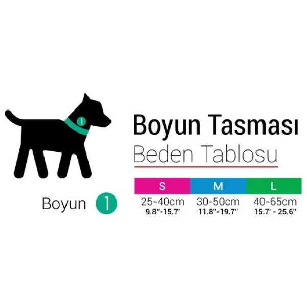 Tailpetz Bubbles Boyun Tasması (Medium) - Görsel 2