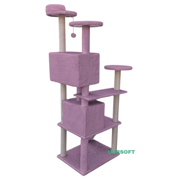 Nursoft Kule Tırmalama Ve Kedi Evi - Görsel 5