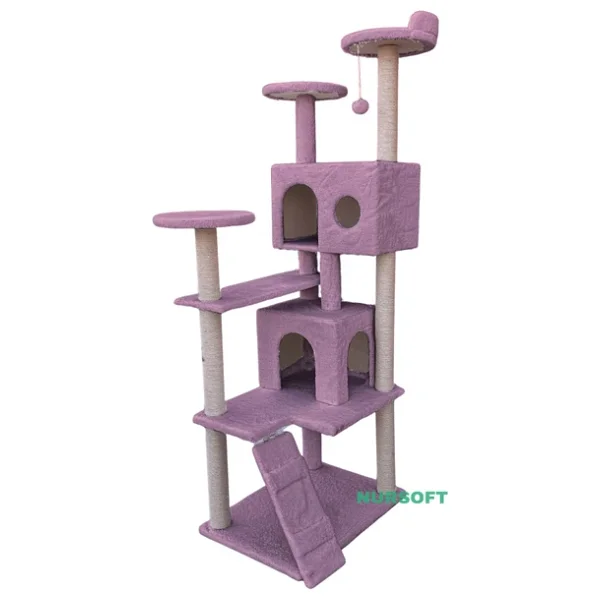 Nursoft Kule Tırmalama Ve Kedi Evi - Görsel 4