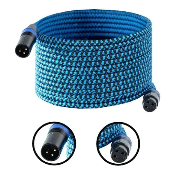 Maxword Mxlr-30m Yüksek Kaliteli Xlr To Xlr 30 Mt. Mikrofon Kablosu - Görsel 3