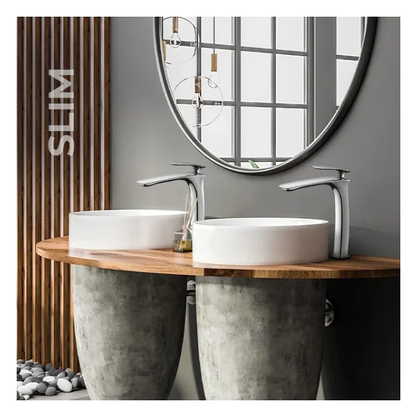 Newarc 121001 Slim Çanak Tipi Lavabo Bataryası - Görsel 7