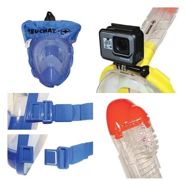 Beuchat Maske Fullface Tamyüz SMILE - Görsel 4