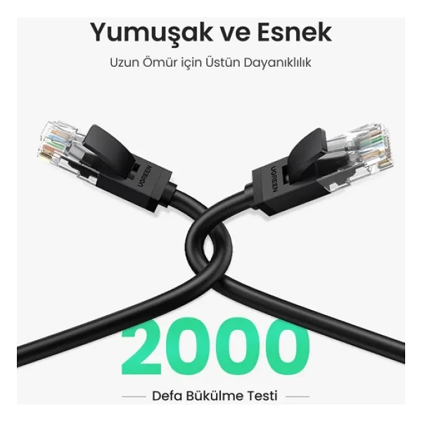 Ugreen 20162 5 M Cat6 Patch Kablo - Görsel 4