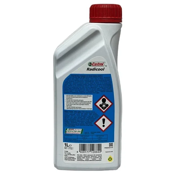 Castrol Radicool 1 Lt Mavi Antifriz - Görsel 5
