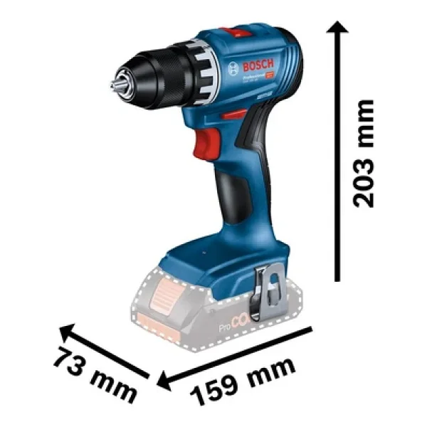 Bosch Gsr+Gws+Gbh 3x4.Ah 3lü Set - Görsel 3