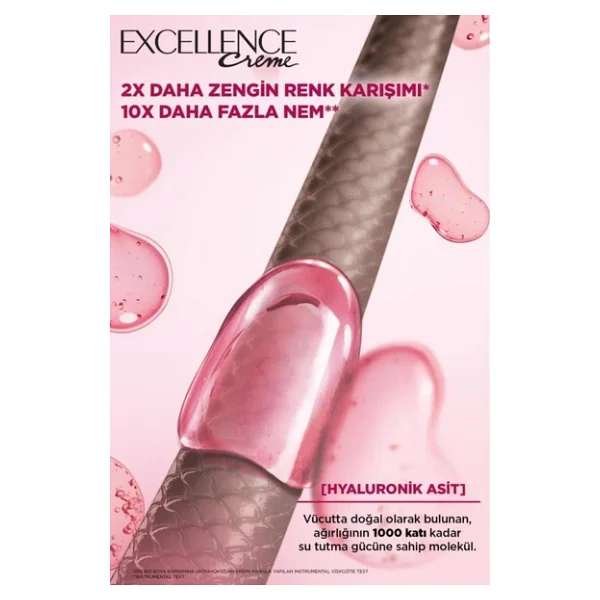 L'oreal Paris Excellence Creme 6.54 Açık Kızıl Kahve Saç Boyası - Görsel 5
